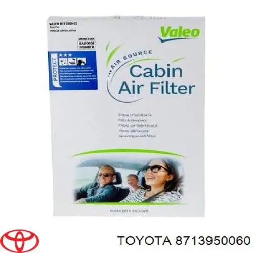 Фільтр салону 8713950060 Toyota