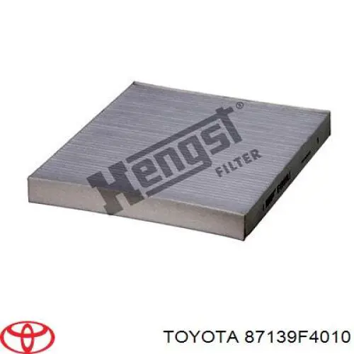 Фільтр повітряний обігрівача Toyota 87139F4010 ціна, від 9.21 USD