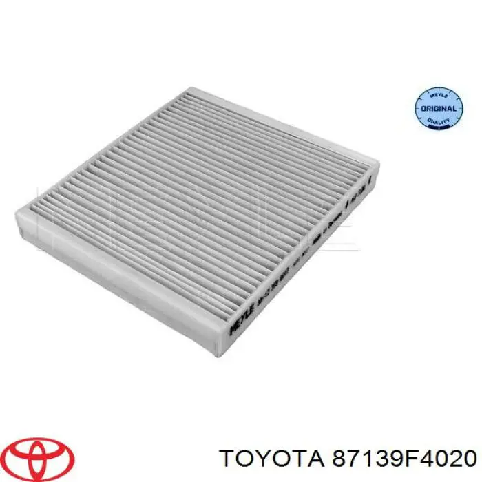 Купити 87139F4020 Toyota Фільтр салону вугільний