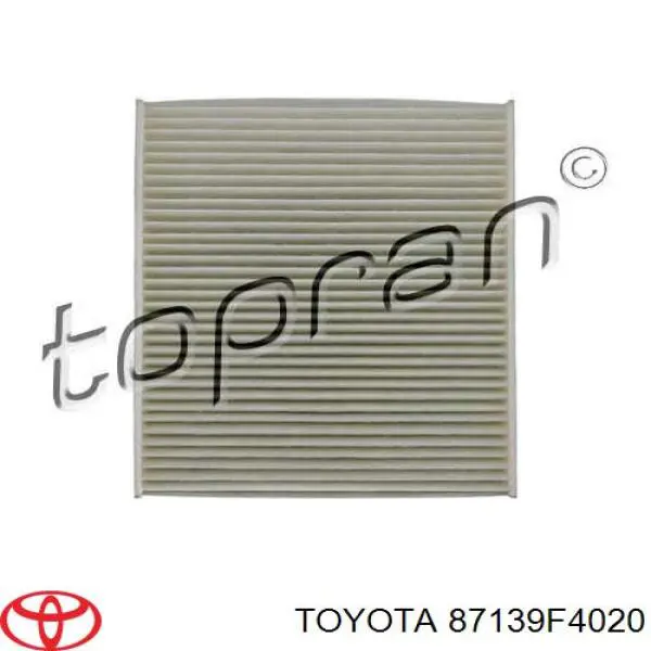Фільтр повітряний обігрівача Toyota 87139F4020 ціна, від 9.90 USD
