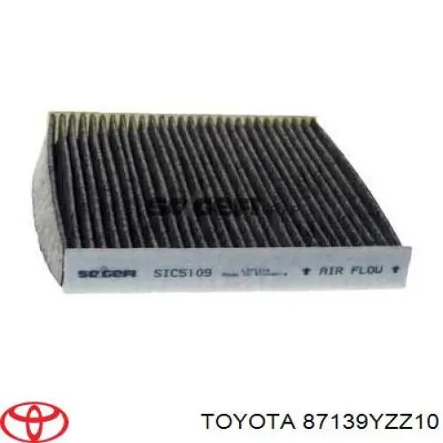 Купити 87139YZZ10 Toyota Фільтр салону вугільний
