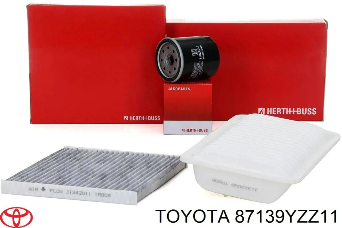 Фільтр повітряний обігрівача Toyota 87139YZZ11 ціна, від 4.14 USD