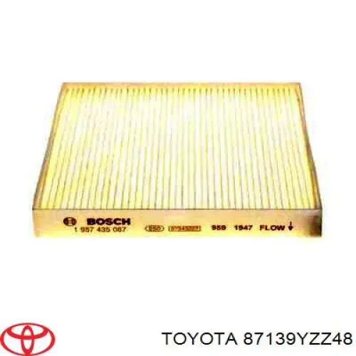 Купити 87139YZZ48 Toyota Фільтр салону вугільний