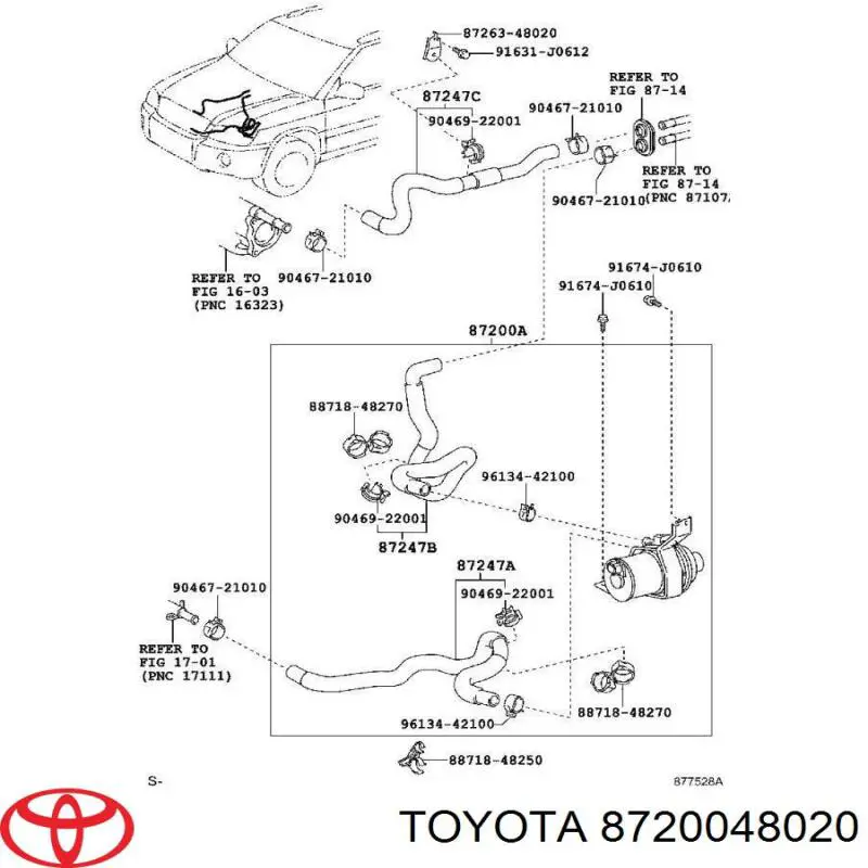 Купити 8720048020 Toyota 