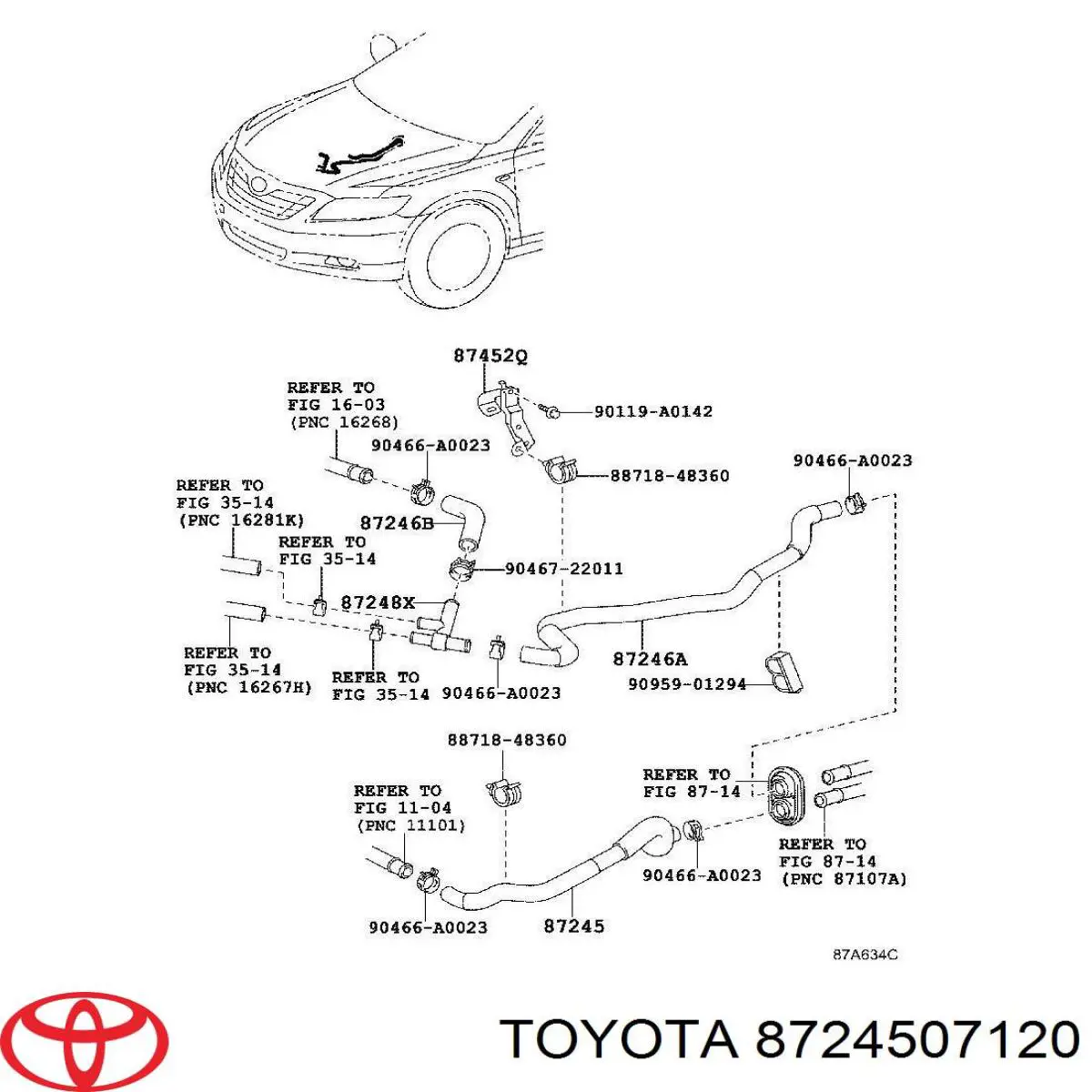 8724507120 Toyota 