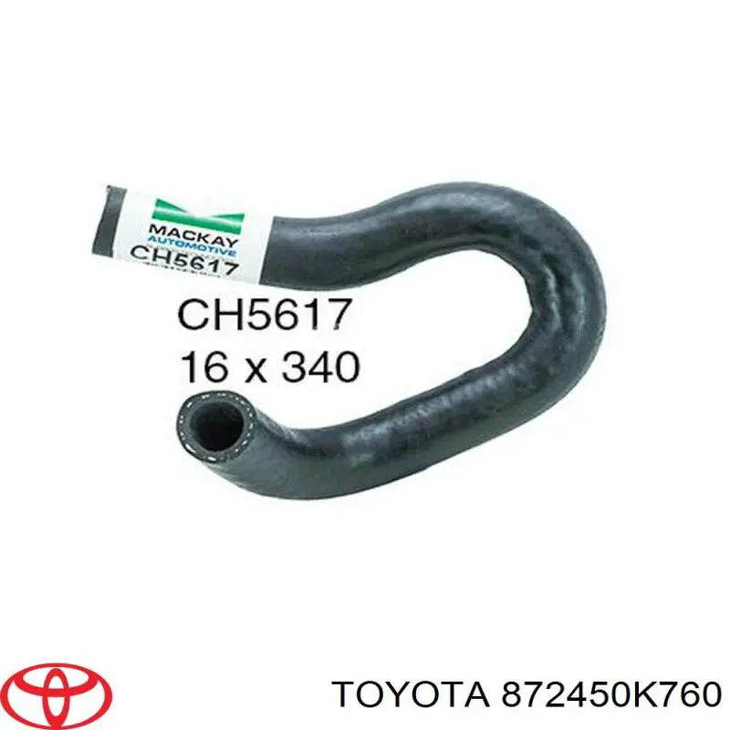 872450K760 Toyota 