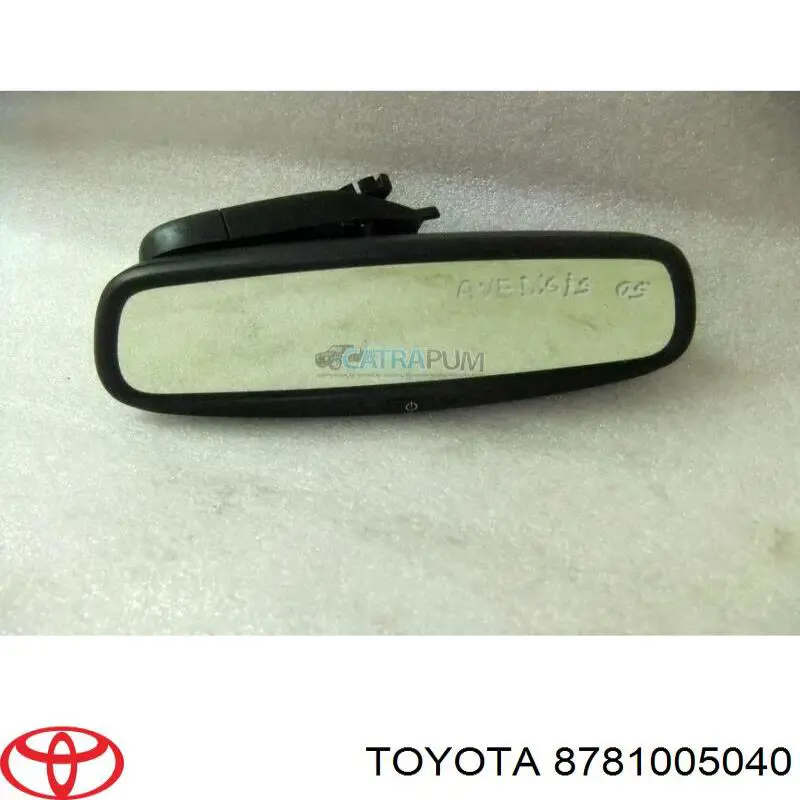 Дзеркало заднього виду в салоні Toyota 8781005040 ціна, від 12.67 USD