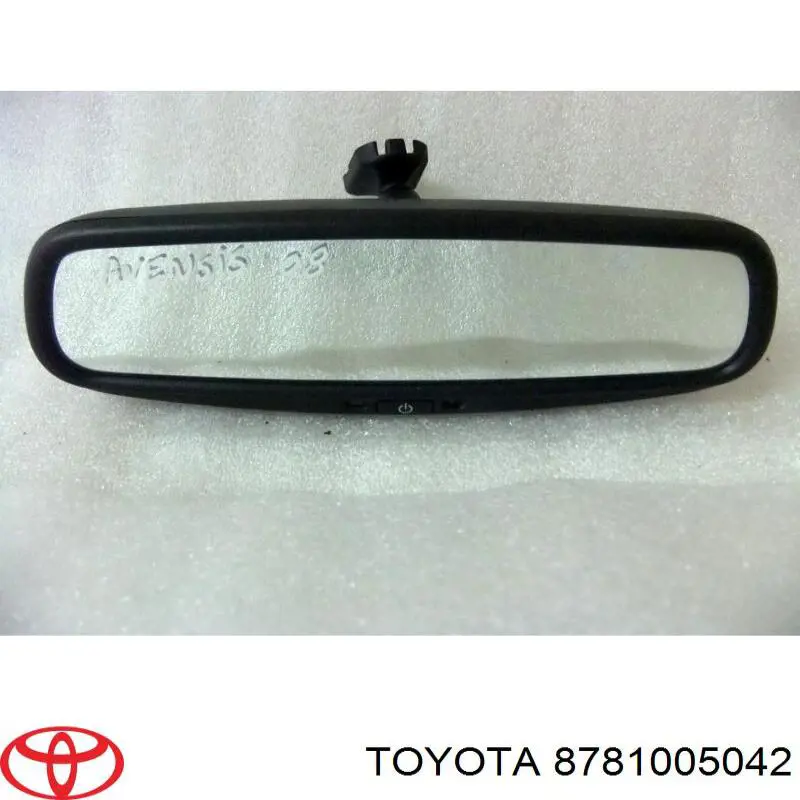 Дзеркало заднього виду в салоні Toyota 8781005042 ціна, від 12.67 USD