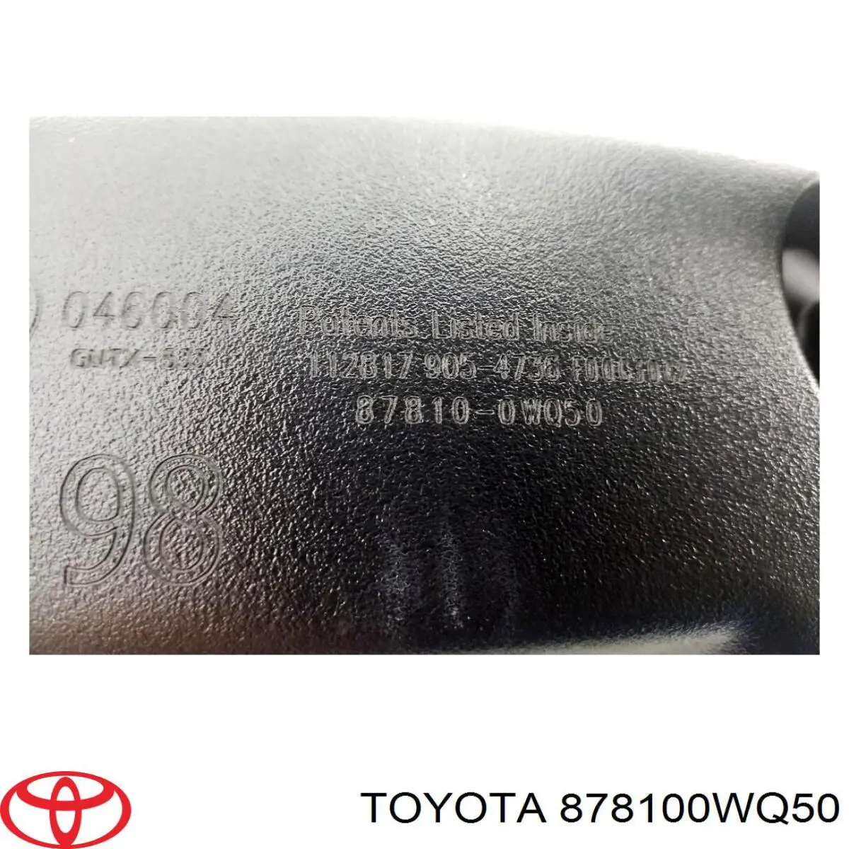 Дзеркало заднього виду в салоні Toyota 878100W050 ціна, від 21.68 USD
