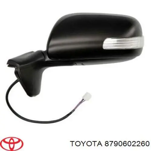 Купити 8790602260 Toyota Бічне дзеркало заднього виду ліве