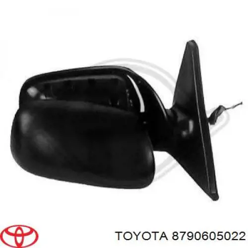 Ліве бічне дзеркало Toyota 8790605022 ціна, від 58.92 USD