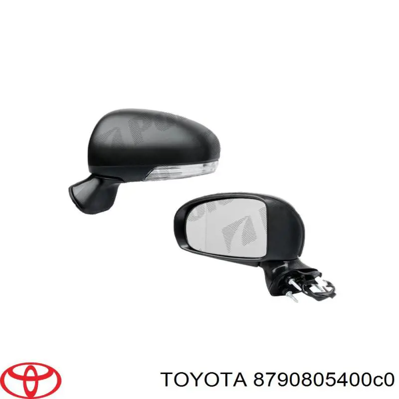 8790805400C0 Toyota Праве дзеркало заднього виду
