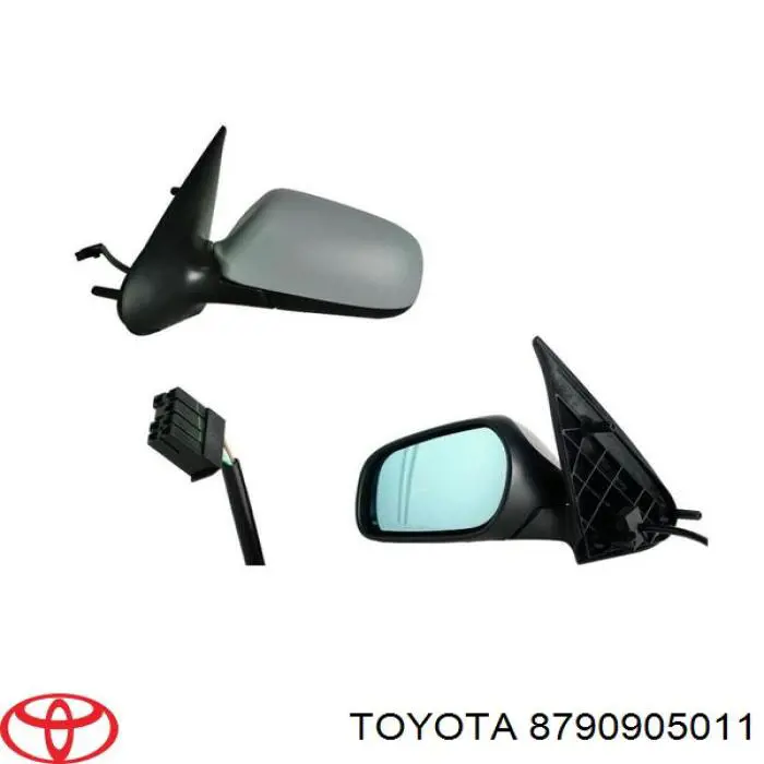 Ліве бічне дзеркало Toyota 8790905011 ціна, від  USD