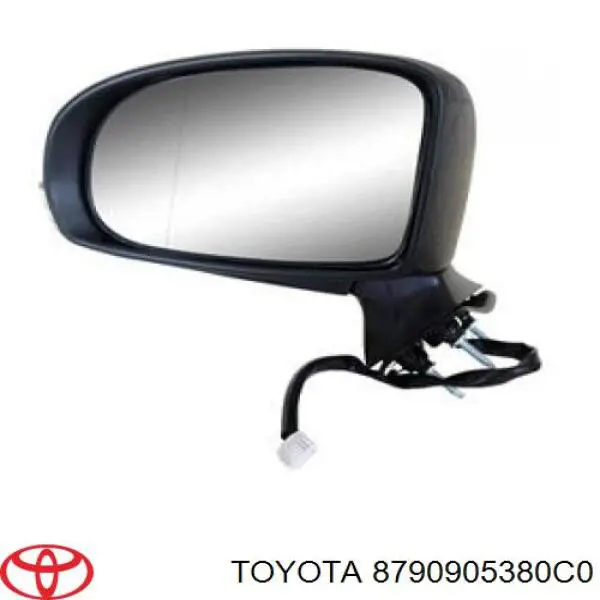 Ліве бічне дзеркало Toyota 8790905380C0 ціна, від 299.63 USD