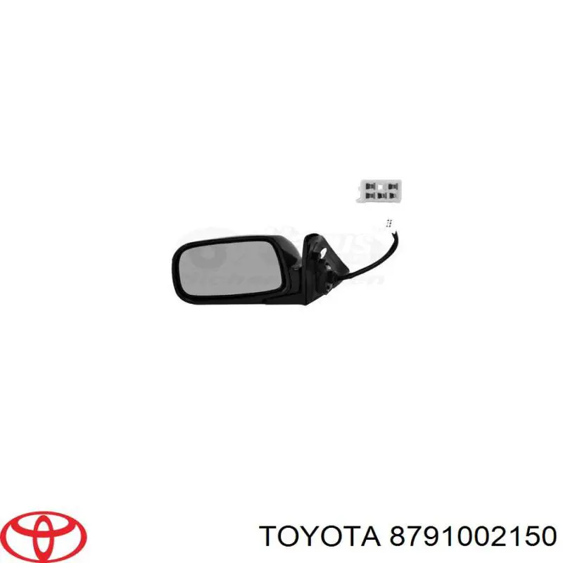 Праве бічне дзеркало Toyota 8791002150 ціна, від 30.95 USD