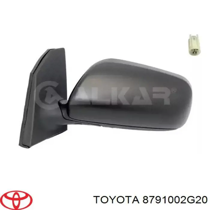 8791002G20 Toyota Праве дзеркало заднього виду