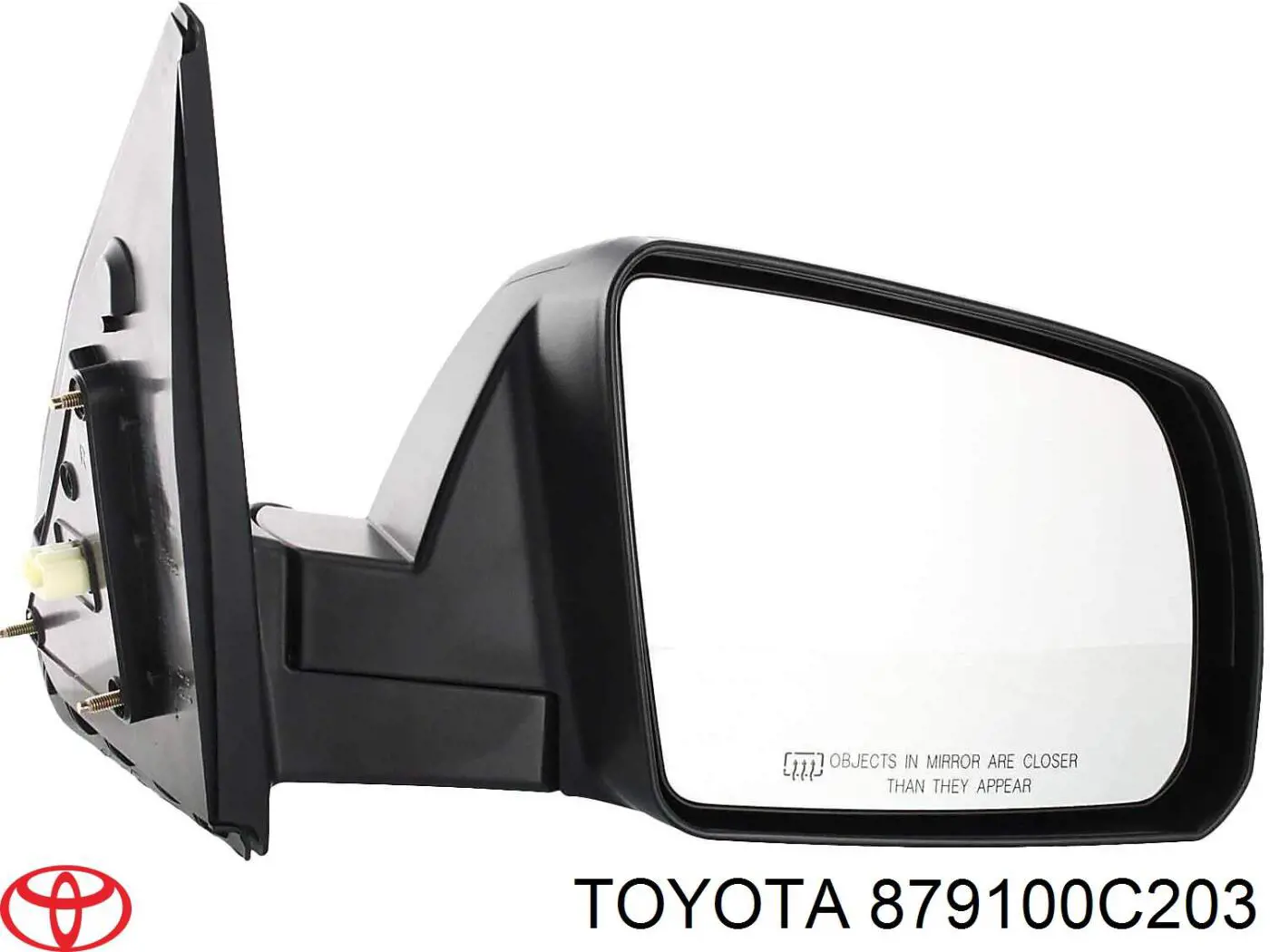 Праве бічне дзеркало Toyota 879100C203 ціна, від 269.59 USD