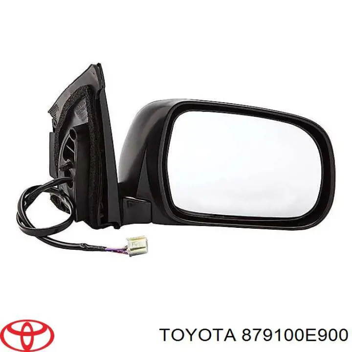 Дзеркало праве 879100E900 Toyota