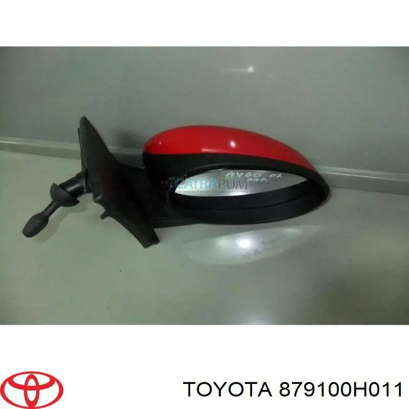 Праве бічне дзеркало Toyota 879100H011 ціна, від 30.95 USD