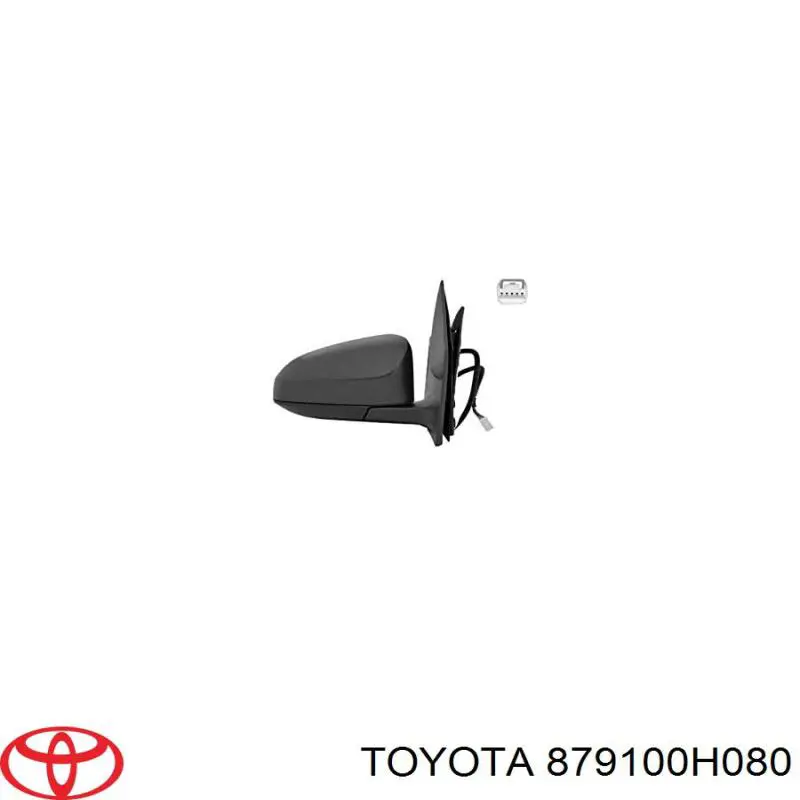 B000780980 Peugeot/Citroen Праве дзеркало заднього виду