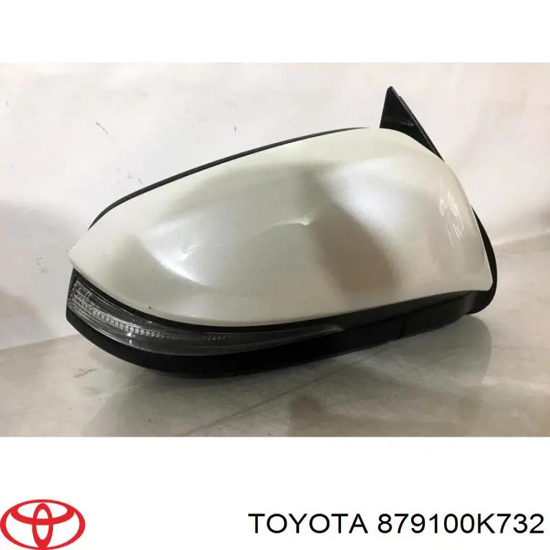 Праве бічне дзеркало Toyota 879100K732 ціна, від 295.43 USD