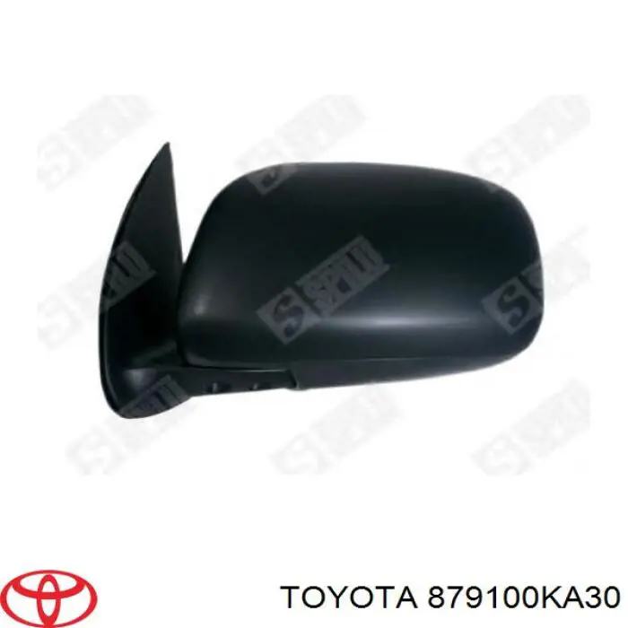 Праве бічне дзеркало Toyota 879100KA30 ціна, від 38.61 USD