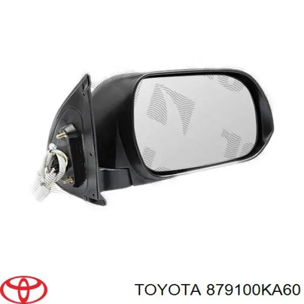 879100KA60 Toyota Праве дзеркало заднього виду