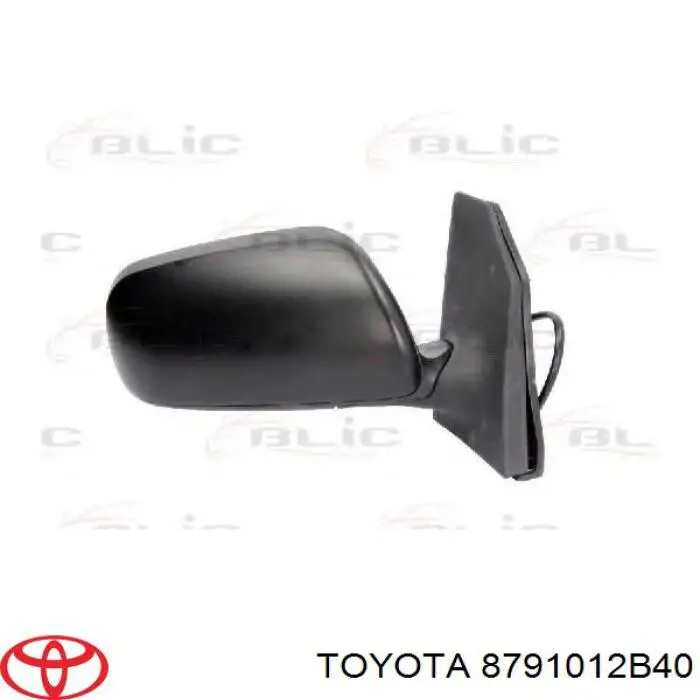 Дзеркало праве 8791012B40 Toyota