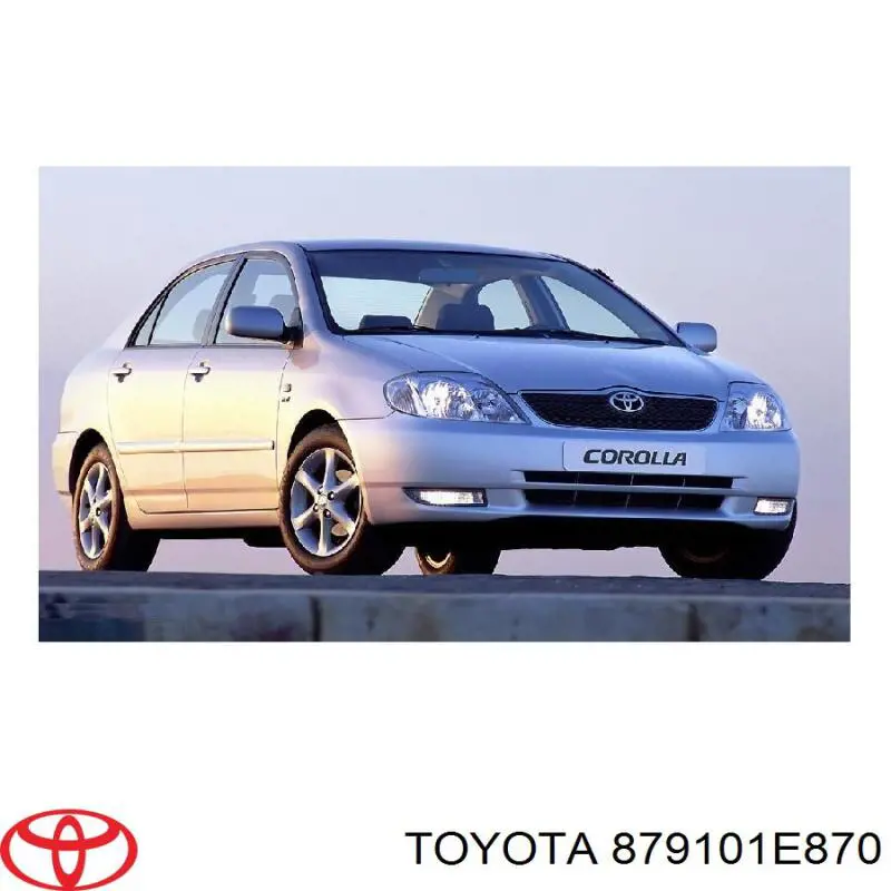 879101E870 Toyota Праве дзеркало заднього виду