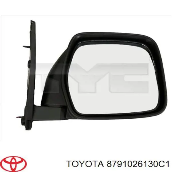 8791026130C1 Toyota Праве дзеркало заднього виду