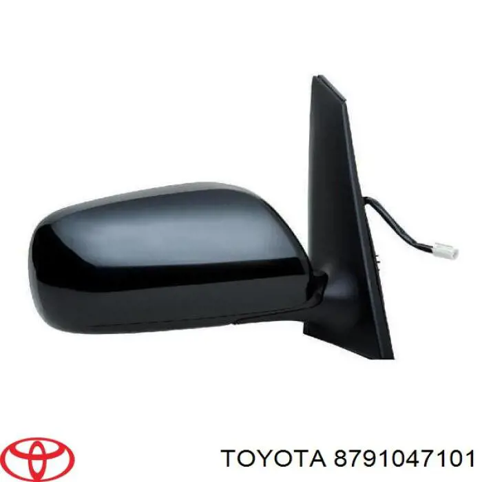 Дзеркало праве VTYM1013CR Signeda