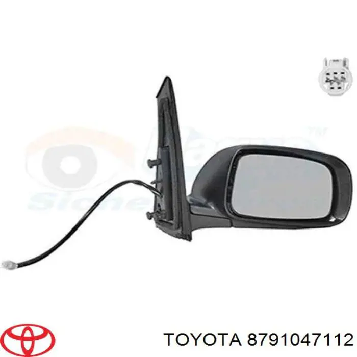 8791047112 Toyota Праве дзеркало заднього виду