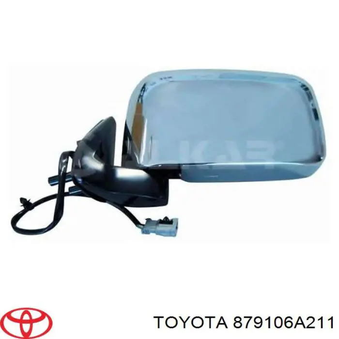 Mirror assy outer r на Toyota Land Cruiser PRADO ASIA 