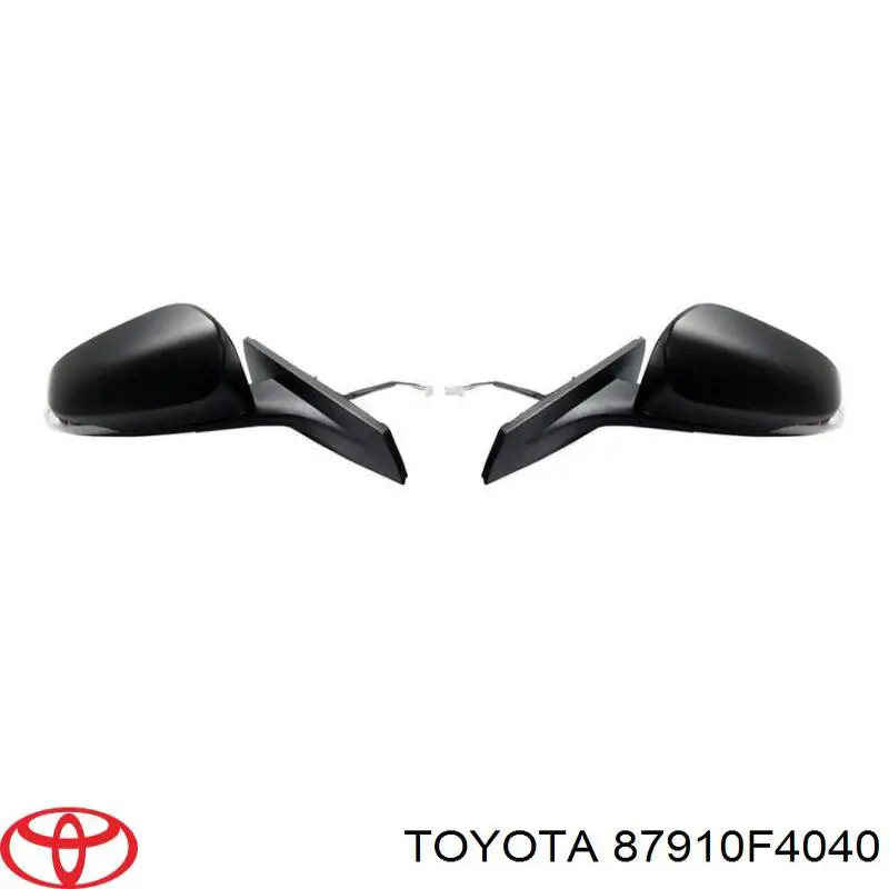 Праве бічне дзеркало Toyota 87910F4040 ціна, від 255.64 USD