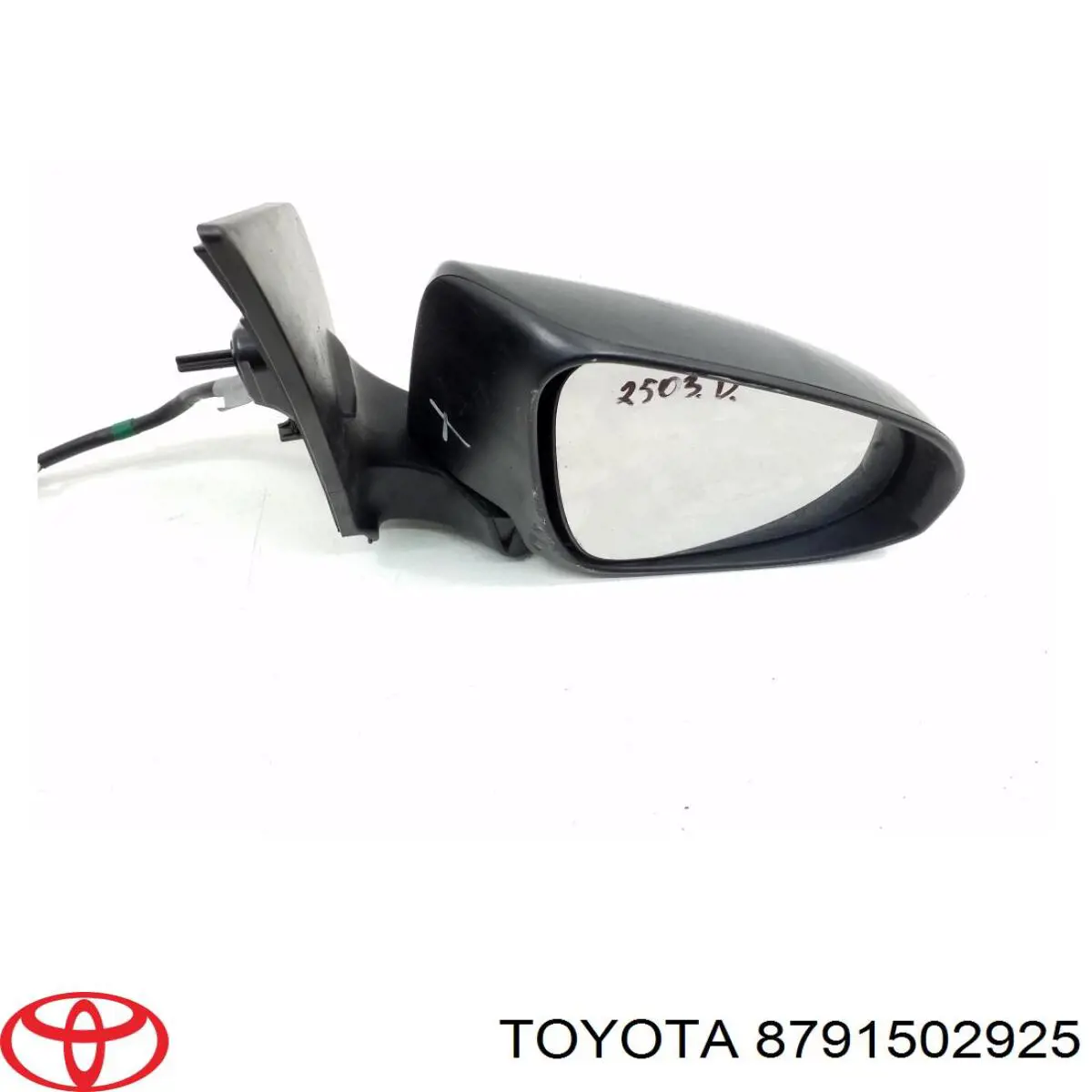 8791502925 Toyota Накладка дзеркала заднього виду, права