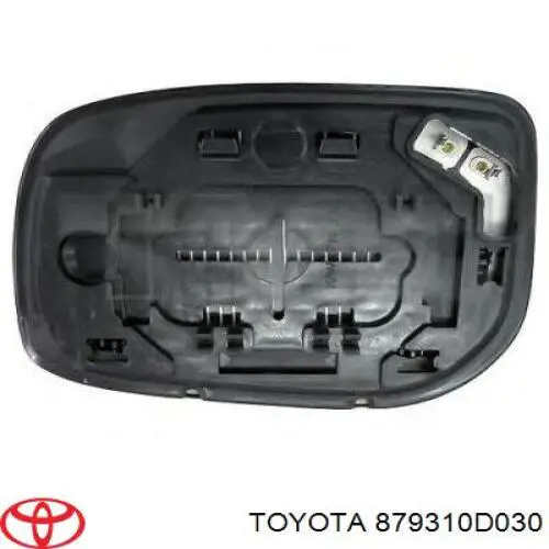 Купити 879310D030 Toyota Скло дзеркала заднього виду, правого