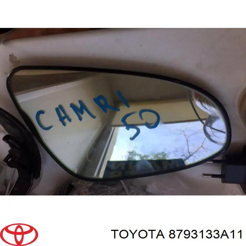 8793133A10 Toyota дзеркальний елемент дзеркала заднього виду, правого