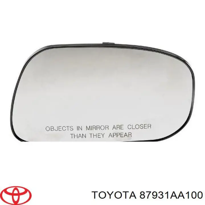 Купити 87931AA100 Toyota Скло дзеркала заднього виду, правого
