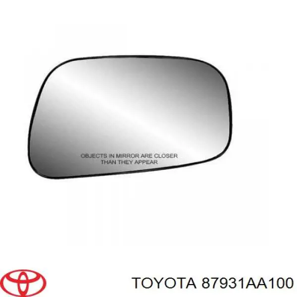 87931AA100 Toyota Дзеркальний елемент правий