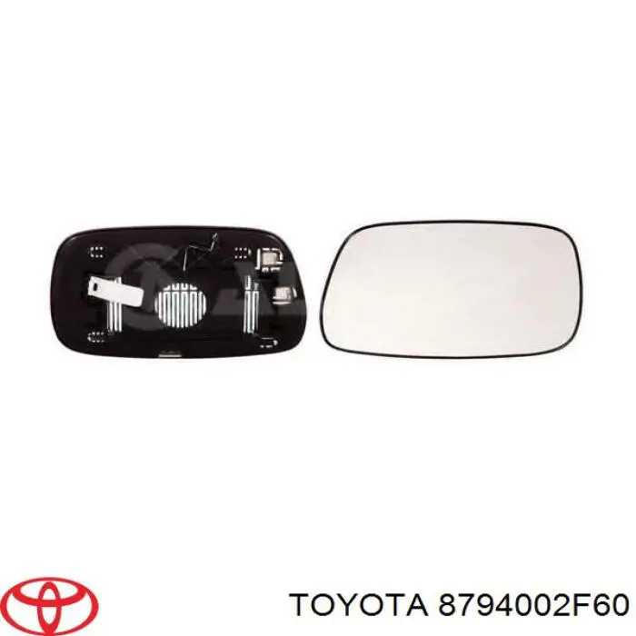 Ліве бокове дзеркало 8794002F60 Toyota