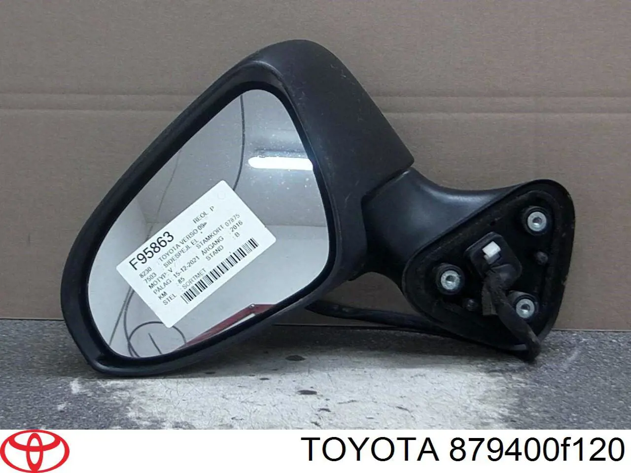 Ліве бічне дзеркало Toyota 879400F120 ціна, від 107.69 USD