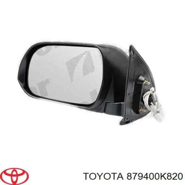 879400K820 Toyota Дзеркало заднього виду, ліве
