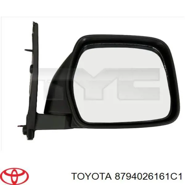 Ліве бічне дзеркало Toyota 8794026162 ціна, від 94.93 USD