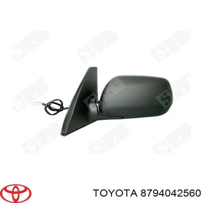 Ліве бічне дзеркало Toyota 8794042560 ціна, від 101.35 USD