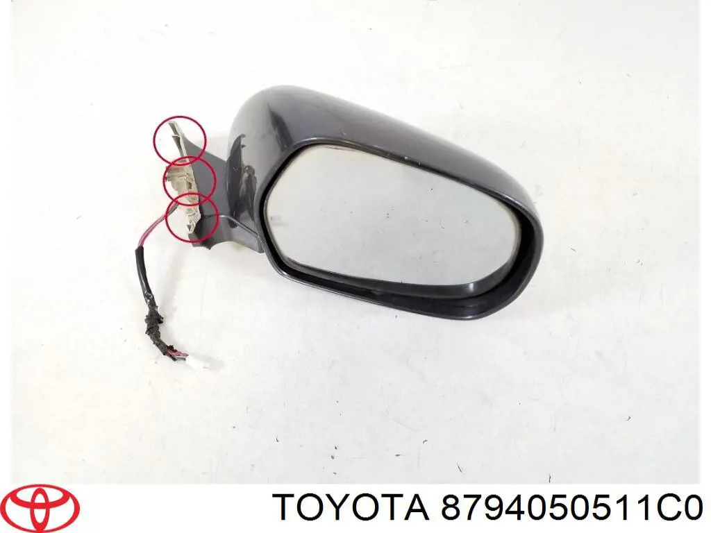 8794050511C0 Toyota Дзеркало заднього виду, ліве