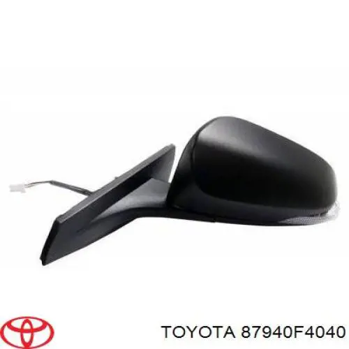 Купити 87940F4040 Toyota Бічне дзеркало заднього виду ліве
