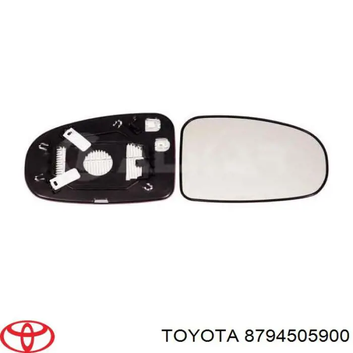 Купити 8794505900 Toyota Накладка/кришка дзеркала заднього виду, ліва