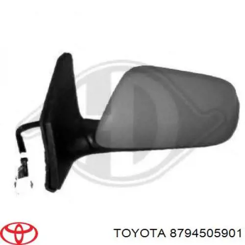 Ліве бічне дзеркало Signeda VTYM1251AL ціна, від 68.16 USD