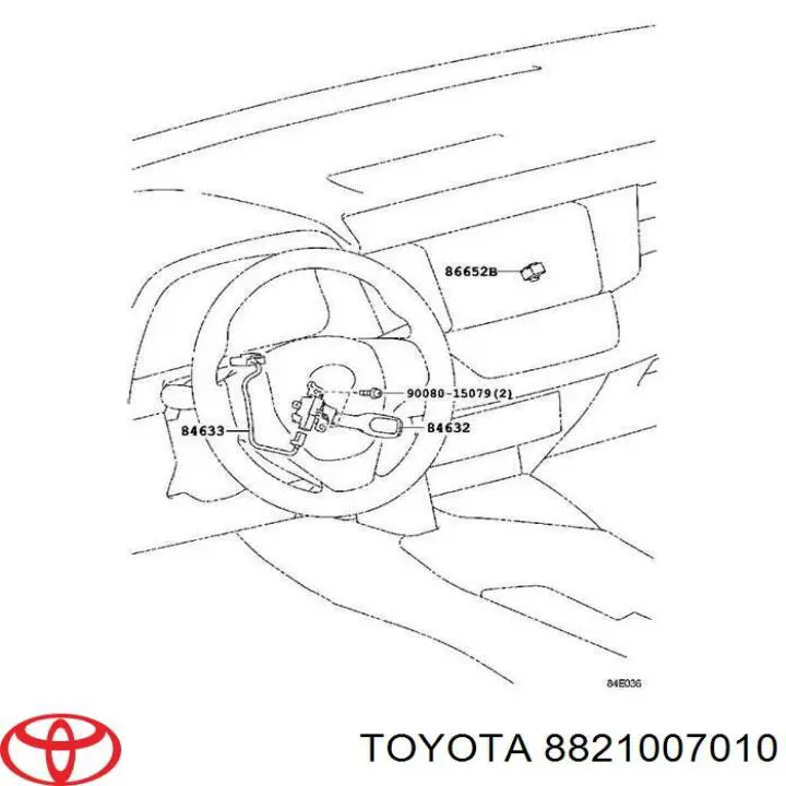 Купити 8821007010 Toyota Радарний датчик дистанції