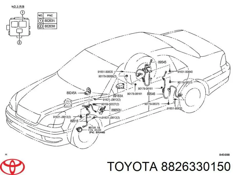 8826330150 Toyota 